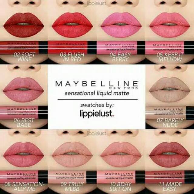 lip cream maybelline ori