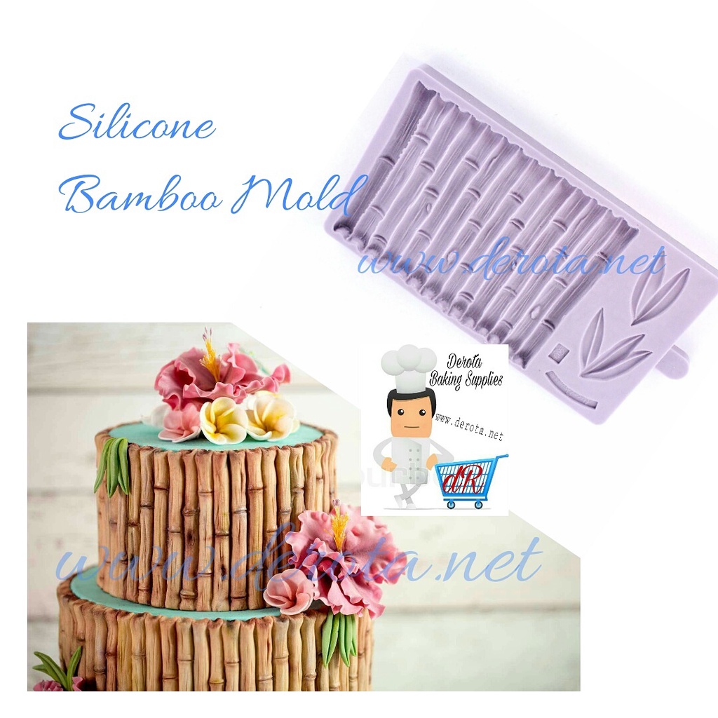 Bambu Bamboo Cetakan Kue Imlek Sincia CNY Puding Coklat Fondant