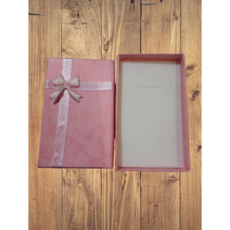 

Kotak Kado Cincin Pink Peach / Soft Pink / Salmon Murah - PTW42