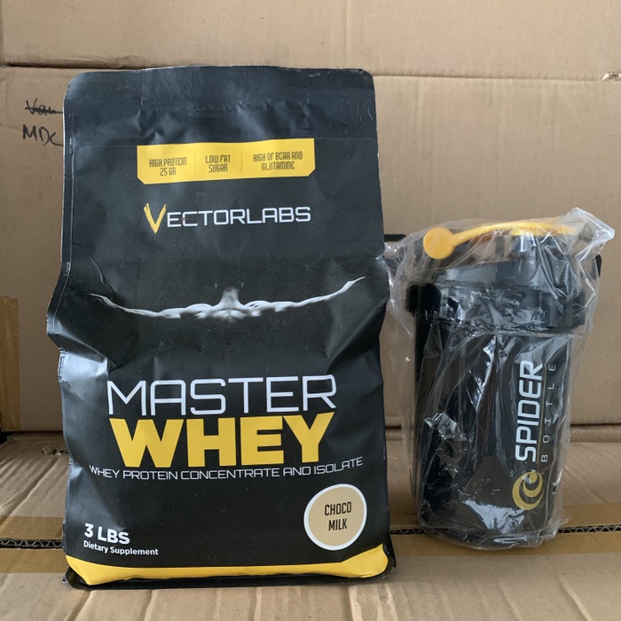 Vectorlabs Master Whey 3 lb Lbs BPOM