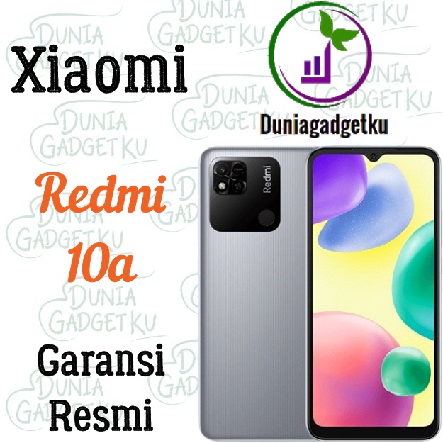 Xiaomi Redmi 10A 3/32GB + 3/64GB + 4/64GB Garansi Resmi Xiaomi Indonesia