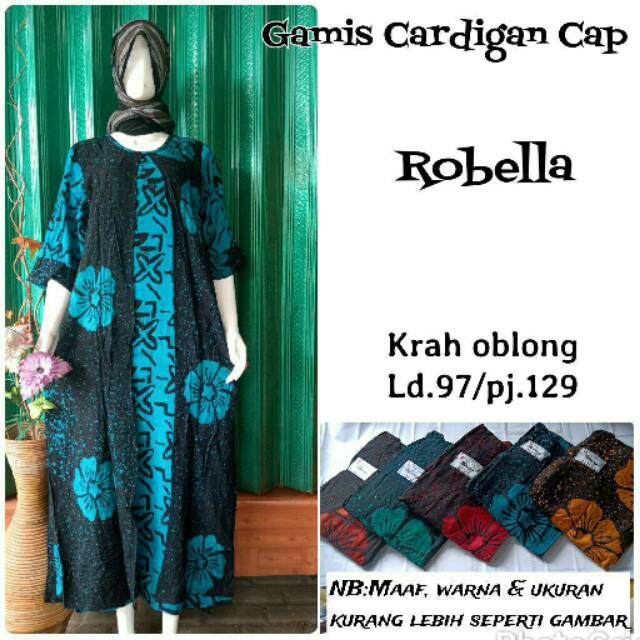 BAJU UNTUK ORANG HAMIL MODEL GAMIS BATIK  DARI PEKALONGAN