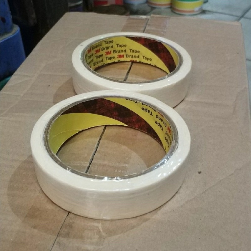 

Lem Kertas 3M Masking Tape 24mm x 18meter 1 inch