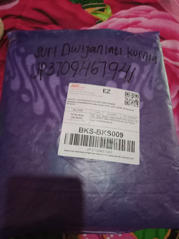 Kemeja Batik Pria Size M L Xl Xxl Bswart Batik Hrb026 Kenongo Hem Panjang Padi