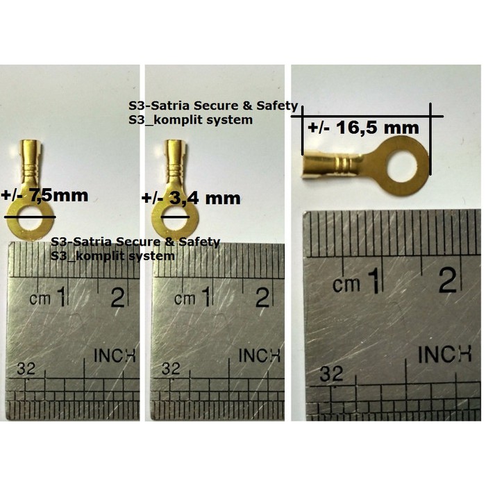 Dijual Skun Ring 4mm kecil / Skun O Ring Motor 4 mm / Skun Kabel Berkualitas
