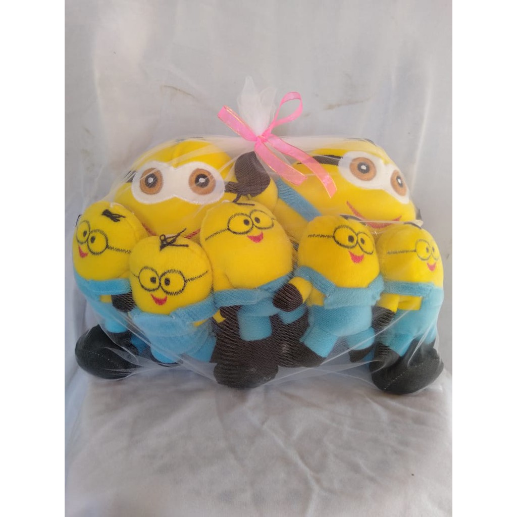 BISA COD Minion beranak paket isi 7 (2besar 5kecil)