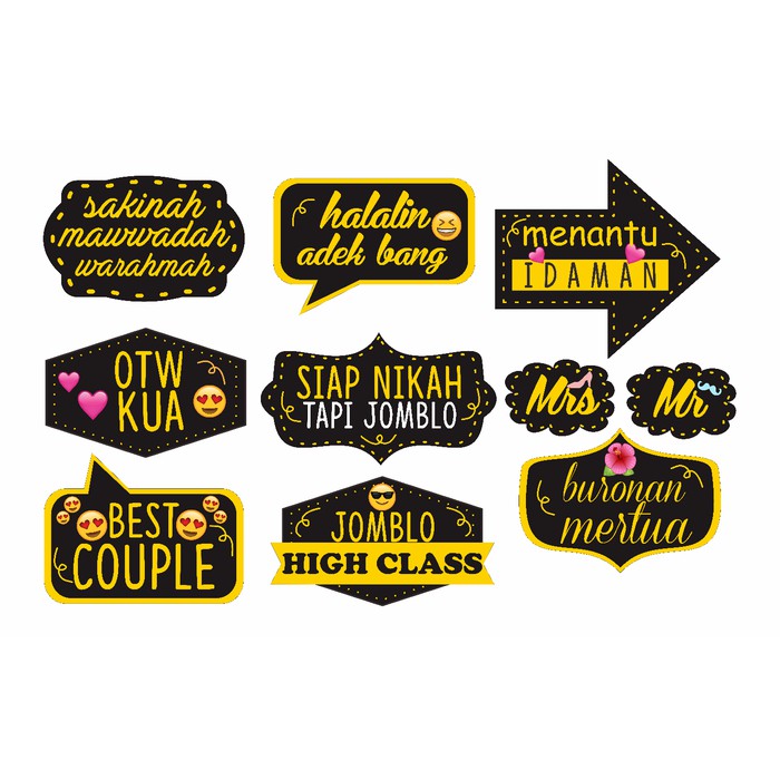 Photobooth Property Wedding (Free Design)