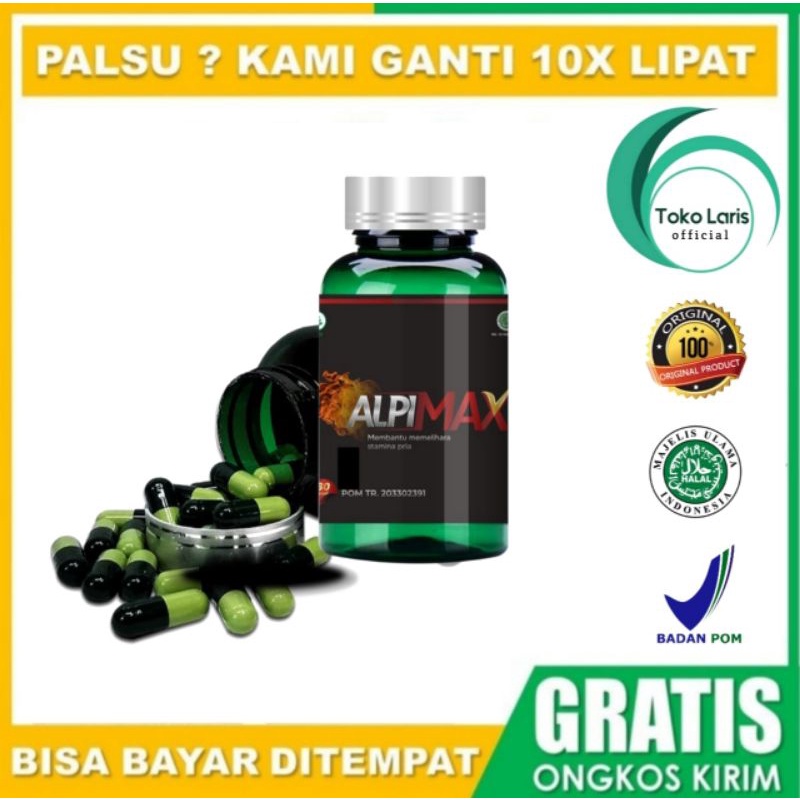 Alpimax | Obat Kuat Pria | Penambah Stamina | Tambah Durasi
