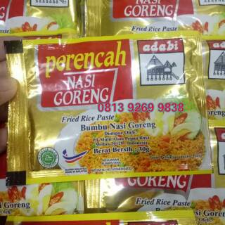 Adabi bumbu kari ayam dan daging malaysia 24 gr gram adabi 