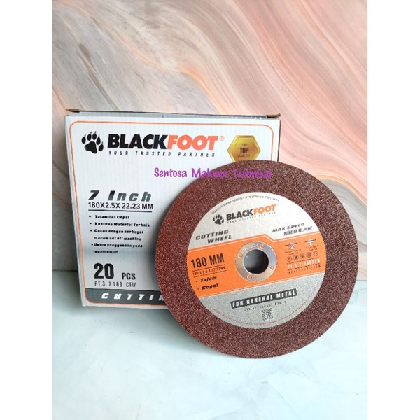 BLACKFOOT 7 x 2.5mm Batu Gerinda Gurinda Mata Potong Besi Cutting Wheel