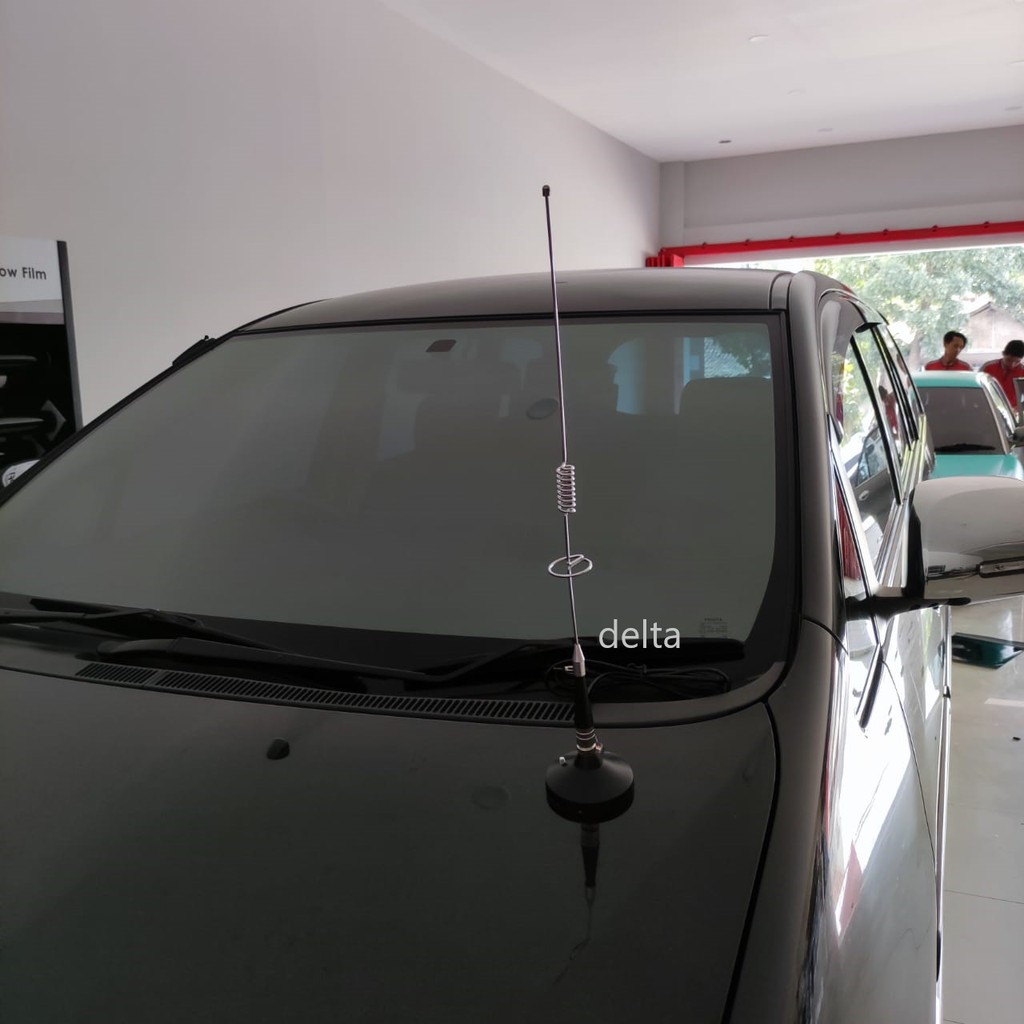 Antena Ulir Radio AM FM Magnet mobil universal antena 53cm