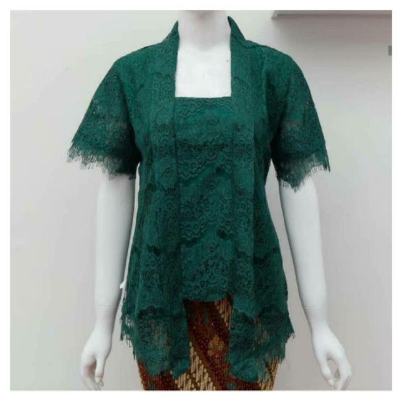 Kebaya kutubaru wardah//kebaya kutubaru brukat pendek/kutubaru modern