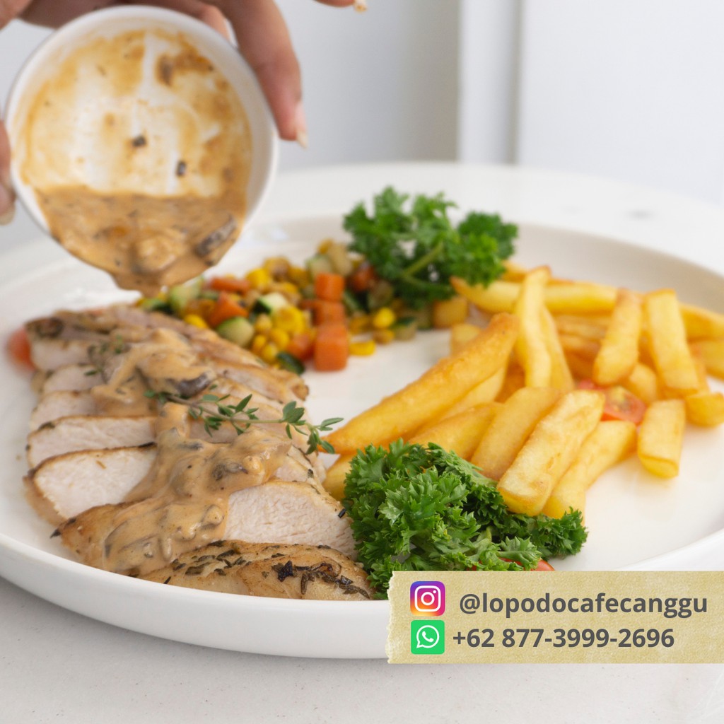 

BALI FROZEN FOOD /ORGANIC TENDER CHICKEN STEAK /DAGING AYAM ALA RESTAURANT MEWAH