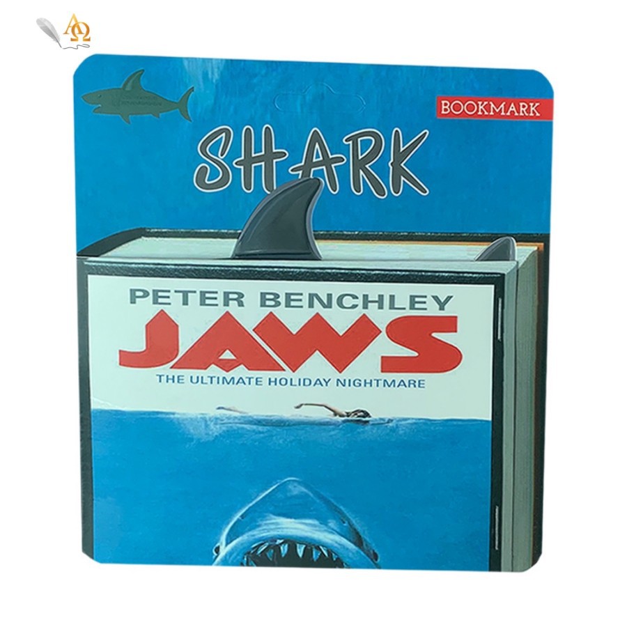 

Pembatas Buku Unik / Bookmark Edisi Shark Fin Imut Lux Limited