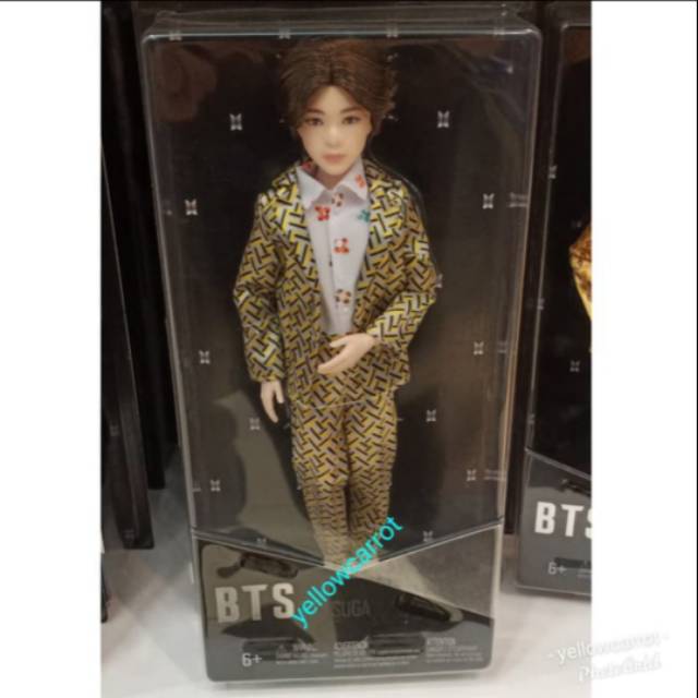 Boneka Barbie BTS Suga Idol Barbie Ken Mattel Original