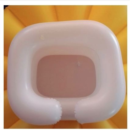 BAROKAH Portabel Inflatable Sink PVC Shampoo Basin Wash Baskom Cuci rambut