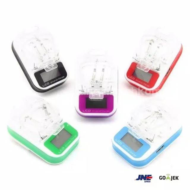 Desktop charger LCD jepit