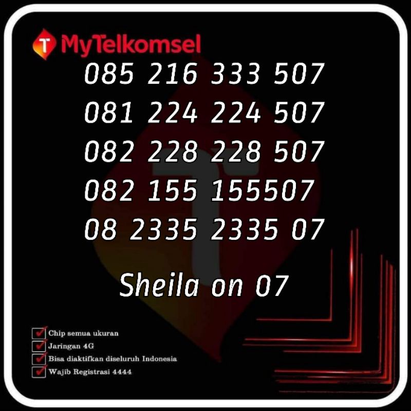 NOMOR CANTIK EDISI 507 Genk "SHEILA ON 7"