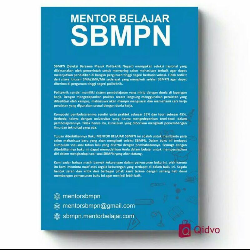 Buku Umpn Sbmpn Rekayasa 2020 Ujian Masuk Politeknik Negeri Shopee Indonesia
