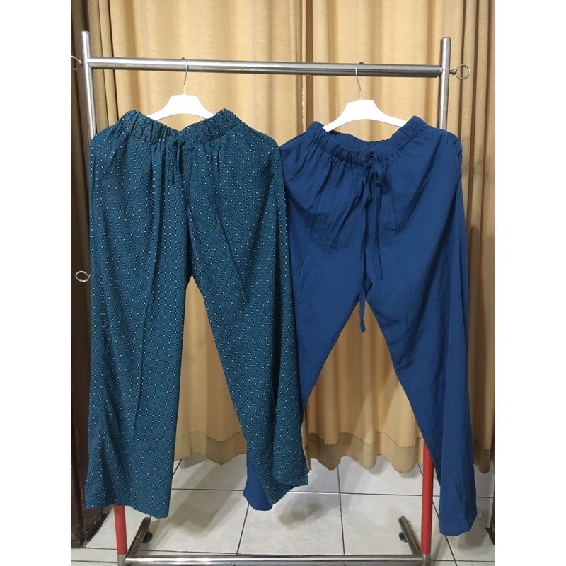 Kulot Panjang / Celana Relaco /Celana Santai/Celana Panjang Wanita/Sisa Export Branded Pants