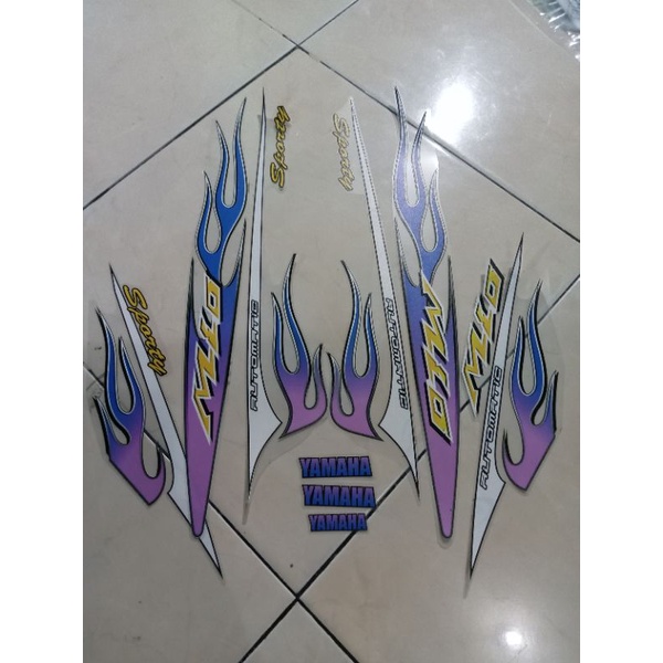 striping mio sporty api transparan