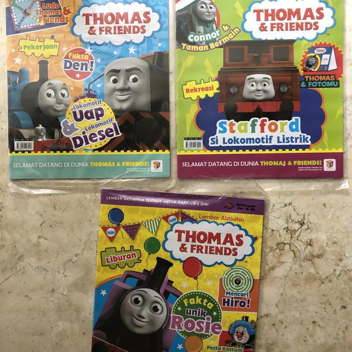 Unik Thomas and Friends - Lembar Aktivitas Untuk TK (Erlangga For Kids) Limited