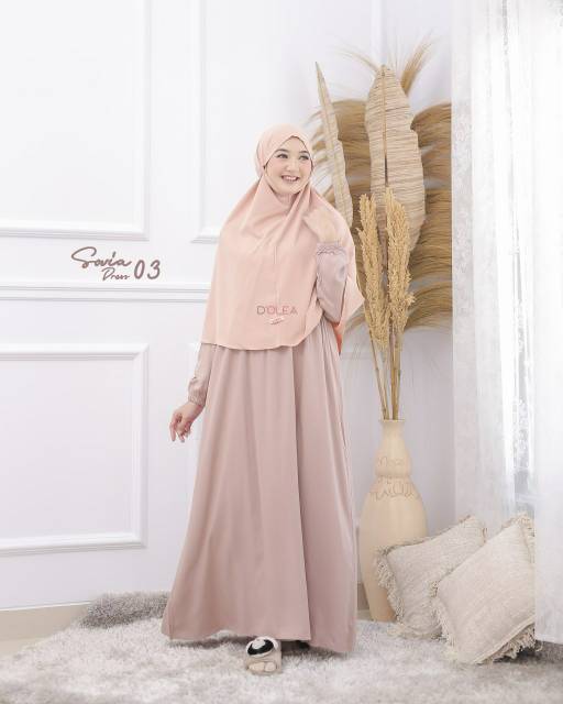 Gamis saja sovia dress by olea