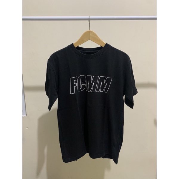FCMM Linear Logo T-shirt Black