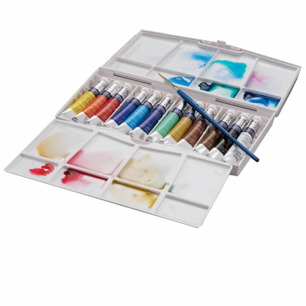 Winsor &amp; Newton - Cotman Watercolours Painting Plus Tube Set of 12, 8ml