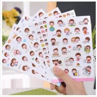 

ATM.Medan Stiker Kartun Momoi Girl isi 6 lembar.