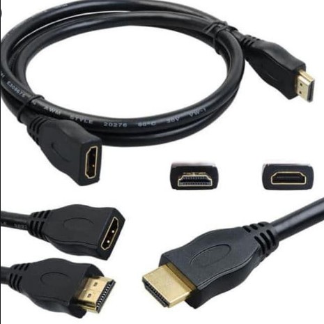 KABEL HDMI Perpanjangan MALE FEMALE 1.2 METER EXTENDER - EXTENSION