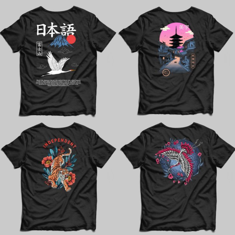 Japanese Culture Tshirt Premium