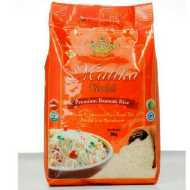 

Beras basmati / basmathi Malika Gold - beras diet/diabetes friendly - super premium