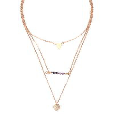 Kalung Korea Best Seller Etsy Forever21 Beads Decorated Multilayer Design R8A75F