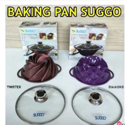 [TOSERBA_EMAK] - SUGGO Cetakan Kue Bolu 24 cm Tulban Multipan / Cetakan Kue Bolu Anti Lengket