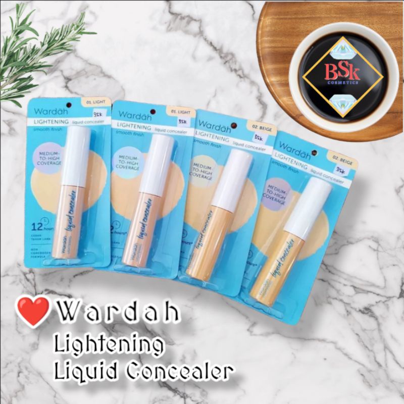 ⭐AJ⭐ WARDAH LIGHTENING LIQUID CONCEALER 7GR | Foundation | CONCEALER Wardah Murah Awet Waterproof Ta
