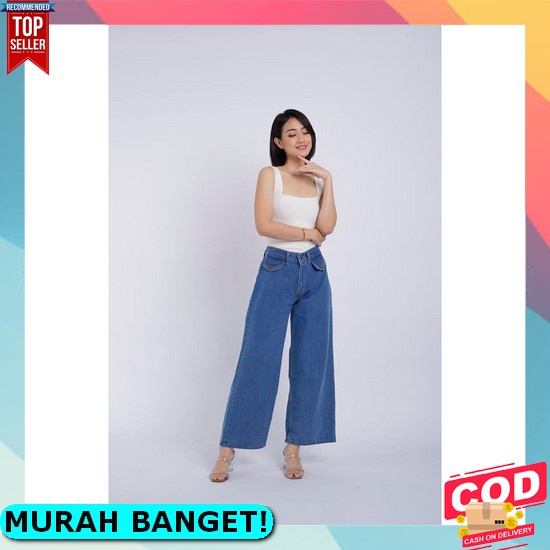 Celana Jeans Snowblack | Celana Wanita | Boyfriend Jeans / Celana Wanita Kekinian | Warna Snowblack 