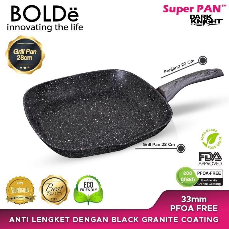 Grill Pan 28 cm Super PAN BOLDe Original Teflon