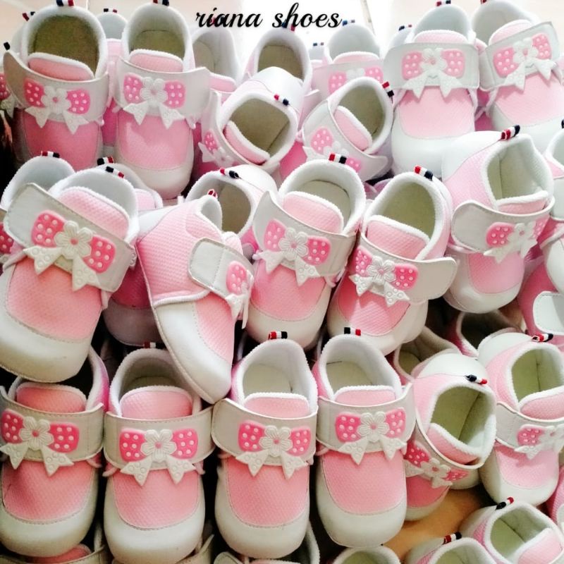 Sepatu Bayi RS12 prewalker shoes perempuan Usia 5-15 Bulan