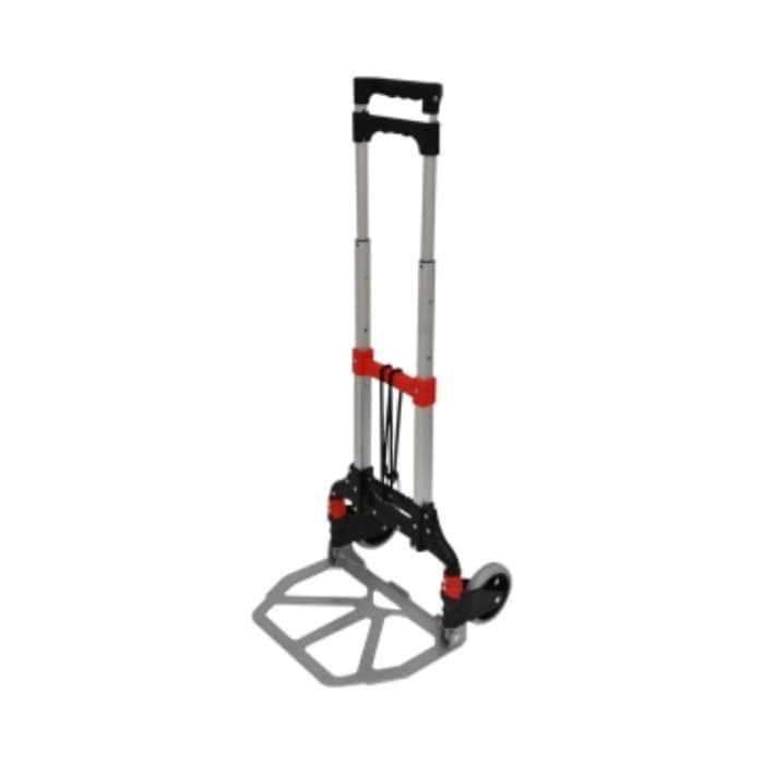 Krisbow troli lipat alumunium troly 70 kg foldable trolley