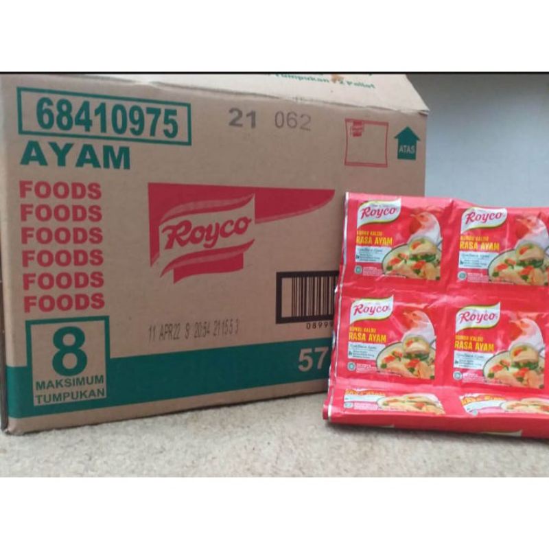 Royco sapi satu renceng isi 12 sachet 9gr