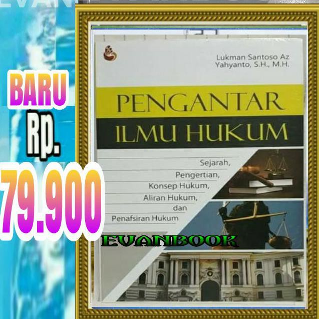 New Product / Original Pengantar Ilmu Hukum Lukman Santoso Intrans