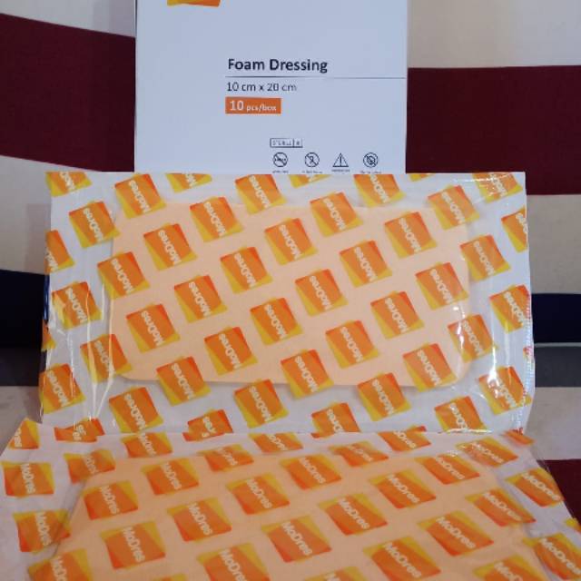 Foam Modres / Penyerap cairan luka ukuran 10x20