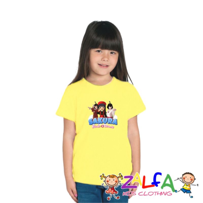 Kaos Anak SAKURA KISAH DRAMA T-shirt Kaos Anak Anak