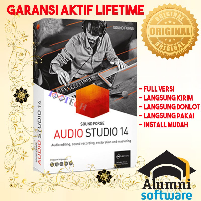 [FULL VERSION] Sound Forge Audio Studio 14 2020 - GARANSI AKTIVASI