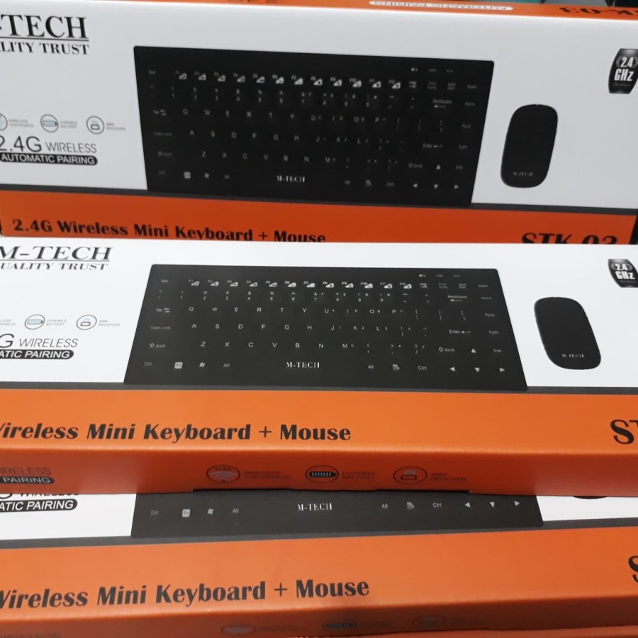 Keyboard Bluetooth Mouse Wireless Mini M-Tech STK-03 M-Tech STK03