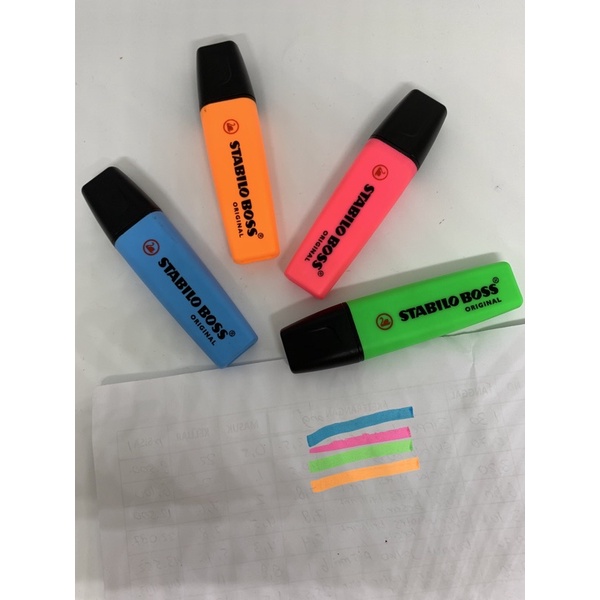 

Stabilo boss