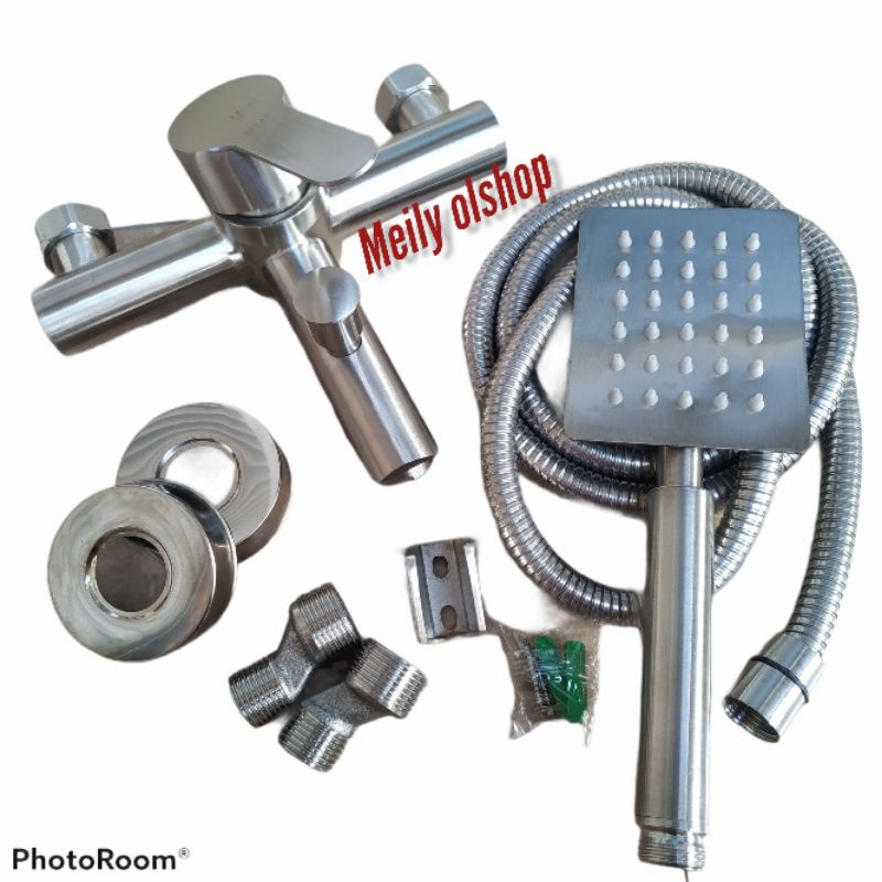 Kran Bathtube Stainless Sus304 / Kran Mixer Stainless/ Kran Panas Dingin Stainless 304