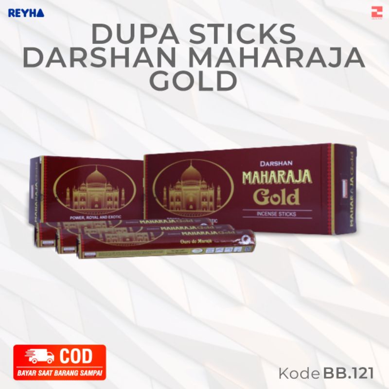 Hio darshan maharaja gold dupa stick tumpeng kerucut buhur bukhur bukhour menyan wewangian ruangan a
