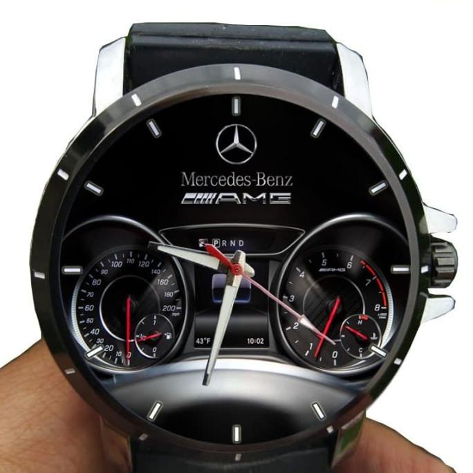 RECOMENDED JAM TANGAN CUSTOM MERCEDES BENZ AMG DASHBOARD